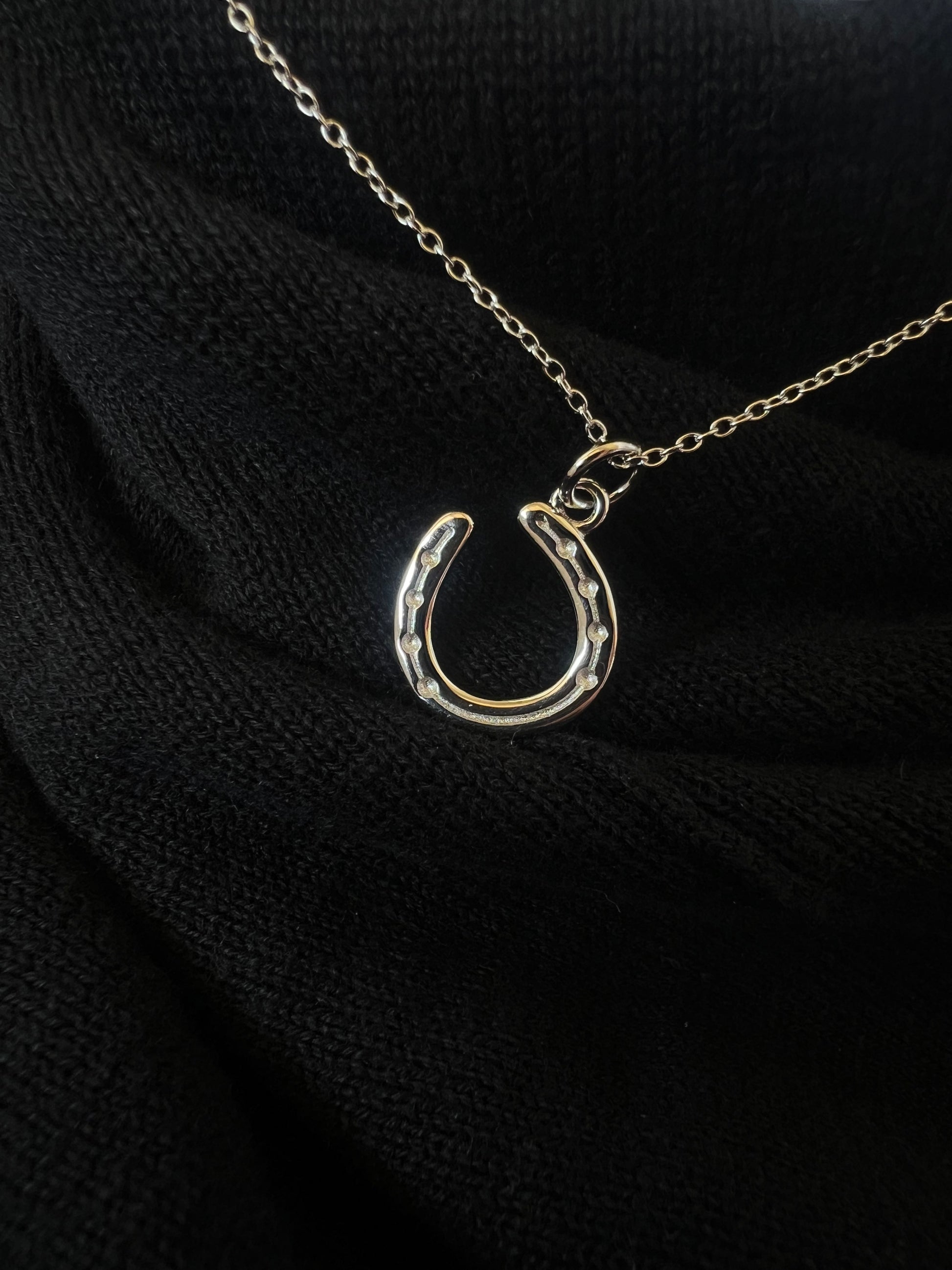 Equestrian Horseshoe Necklace