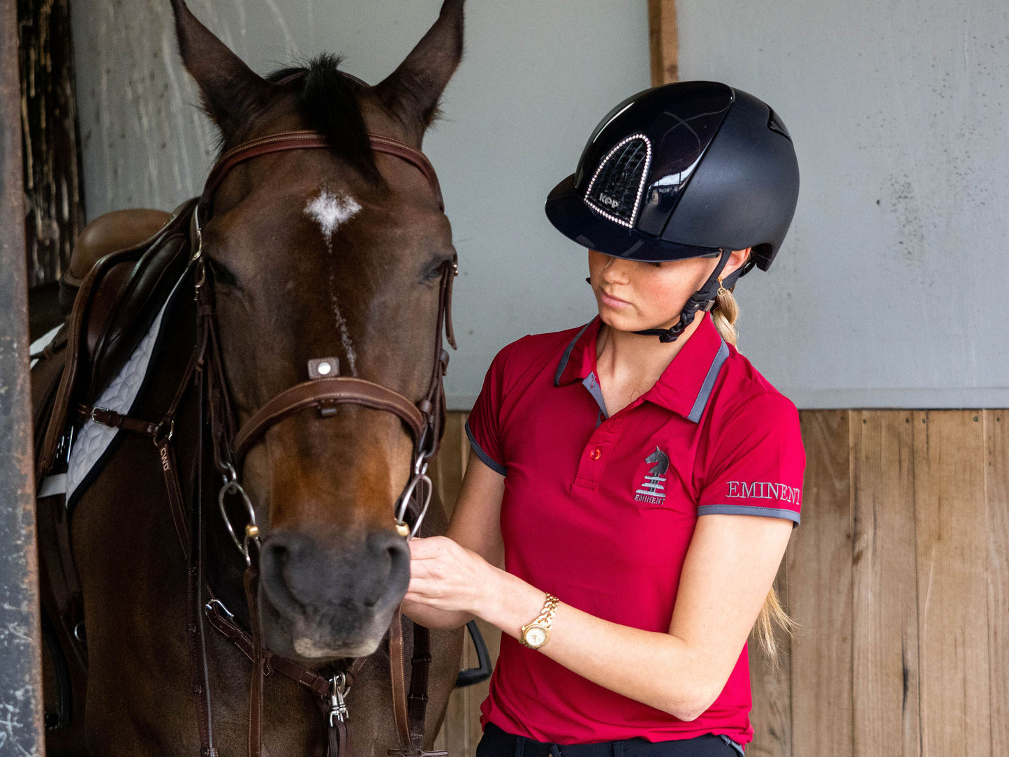 Signature Polo - Burgundy